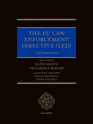 cover image of The EU Law Enforcement Directive (LED)